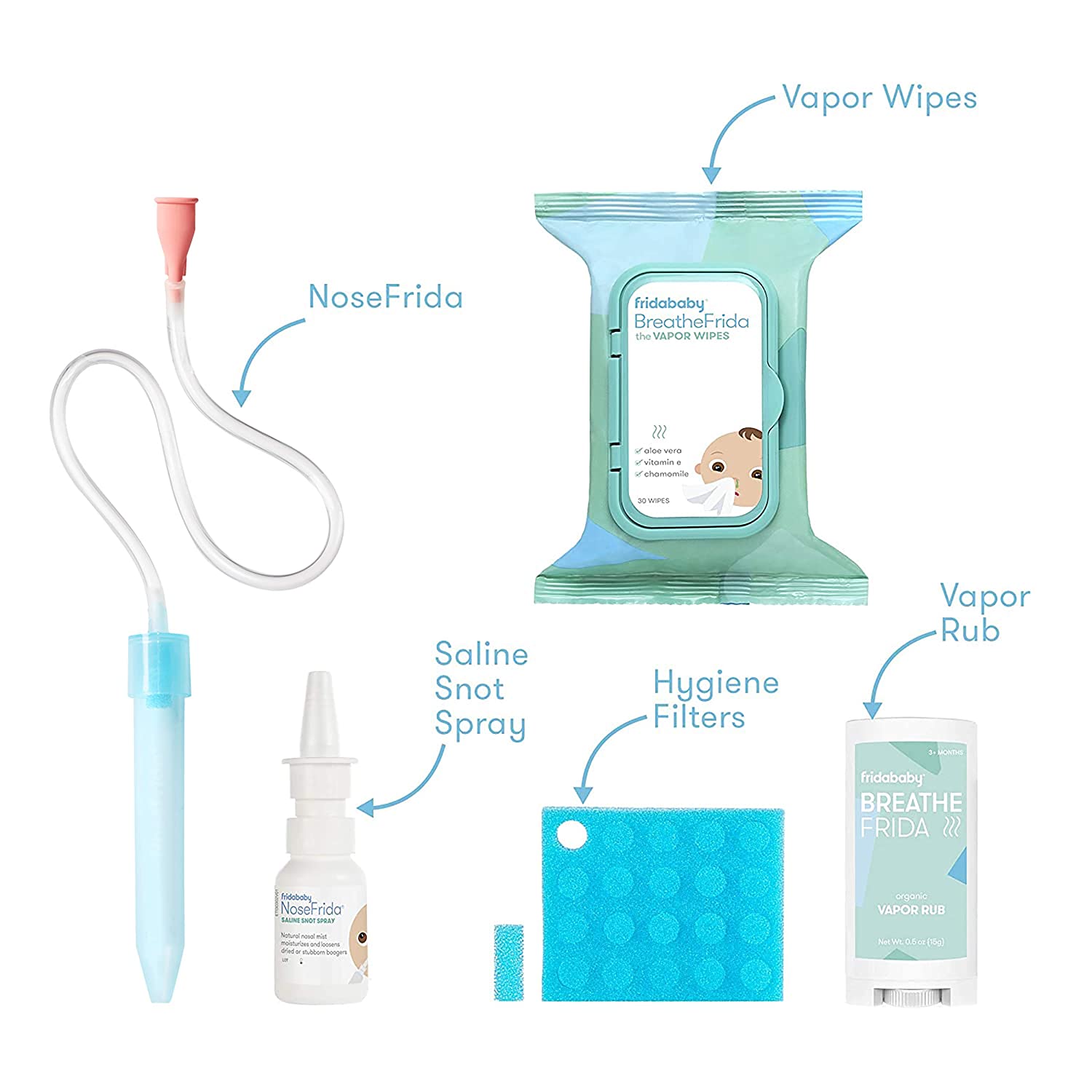 Cold and Flu NoseFrida Bundle- 5 Items by Frida Baby - Image 6